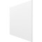 Ekena Millwork 23 3/4W x 23 3/4H x 3/8T PVC Hobby Board, Unfinished HBP24X24X375AUN - alternate 4